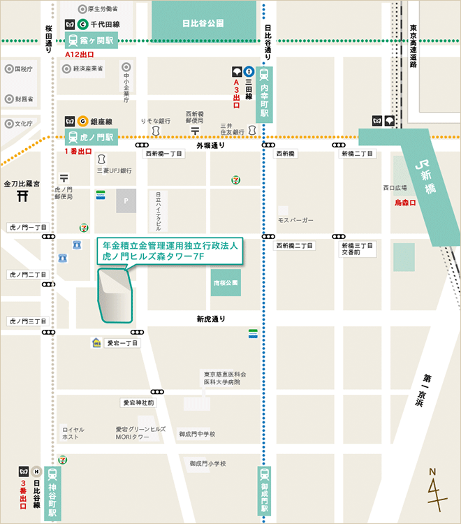 画像：周辺地図